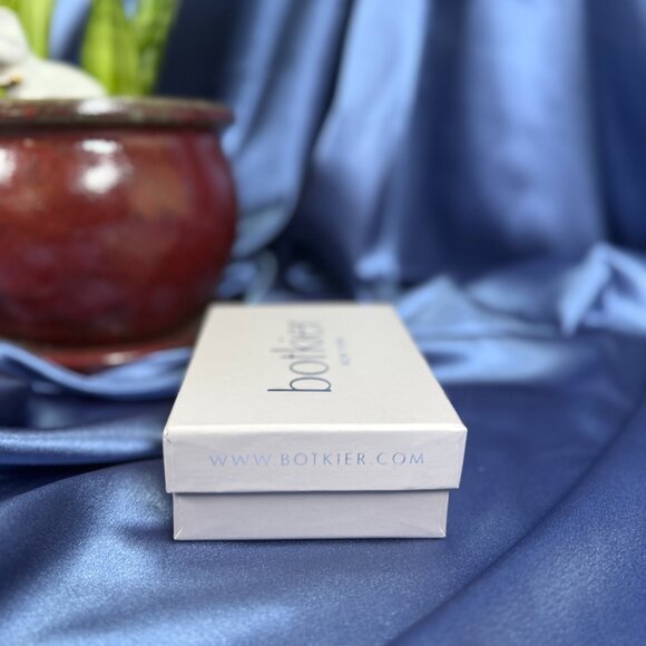 Botkier Cobble Hill Snap Wallet – Purples/White Saffiano Leather (NWT + Box) - Picture 3 of 16